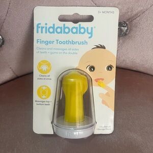 Fridababy Yellow Finger Toothbrush for Kids